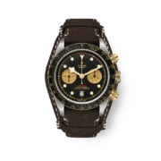 Brown Leather Chrono
